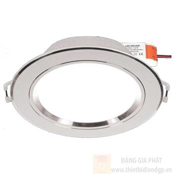 Đèn Downlight âm trần Led Tròn 7W, Ø135, khoét lỗ Ø110, ánh sáng trắng và vàng, trung tính NH 547